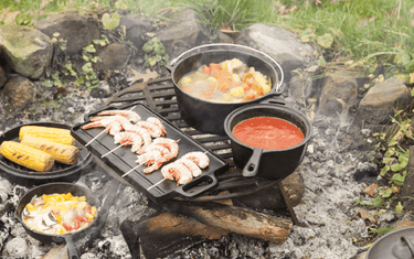 Koken op open vuur (driepoot) met een Dutch Oven: Tips en Tricks