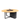 Cosi Fires - Cosiloft Rond Schwarz / Teak 120 cm