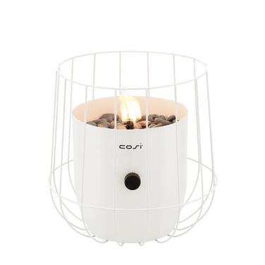Cosi Fires - Cosiscoop Basket Gaslaterne weiß