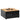 Cosi Fires - Cosipure Black / Teak (100 cm)