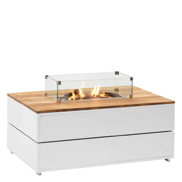 Cosi Fires - Cosipure Weiß / Teak (120 cm)