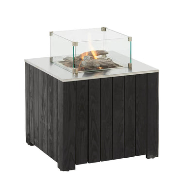 Cosi Fires - Cosicube 70 Black / Edelstahl