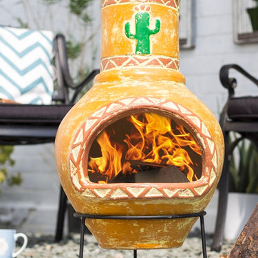 B-Ware - La Hacienda Terrassenkamin Cardon (H 84 x 34 cm)