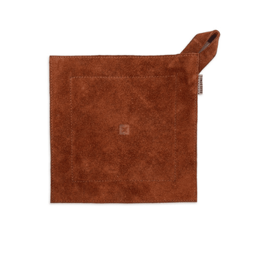 Barebones - Leather Hot Pad - Terrakotta-Wildleder