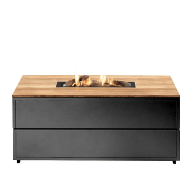 Cosi Fires - Cosipure Schwarz / Teak (120 cm)