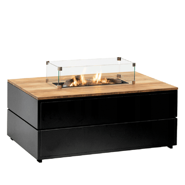 Cosi Fires - Cosipure Schwarz / Teak (120 cm)