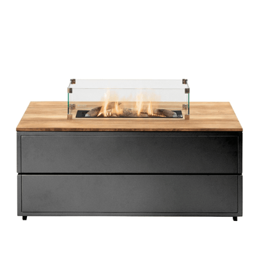Cosi Fires - Cosipure Schwarz / Teak (120 cm)