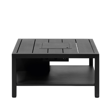Cosi Fires - Feuertisch Cosiflow Quadratisch Anthrazit (100 cm)