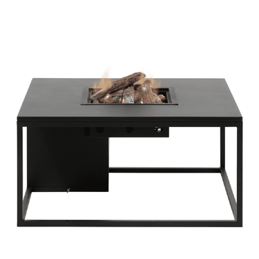 Cosi Fires - Feuertisch Cosiloft Black / Alu-Top (100 cm)