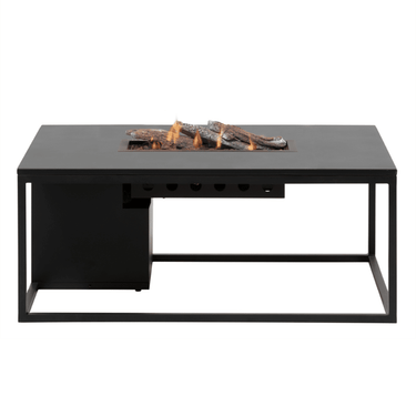 Cosi Fires – Feuertisch Cosiloft Black / Alu-Platte (120 cm)