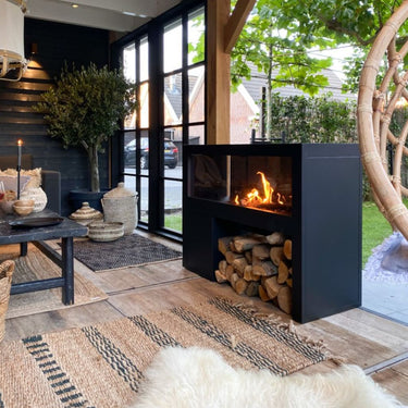 Cosi Fires - Cosivista Anthracite (120 cm)