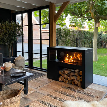 Cosi Fires - Cosivista Anthracite (120 cm)