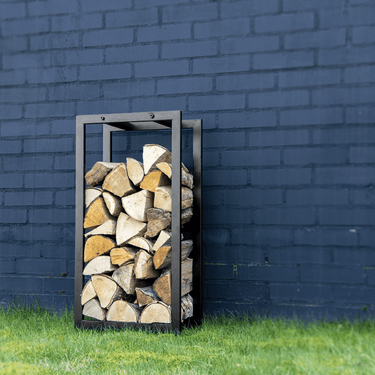 Holzlager schwarz M - Esschert Design