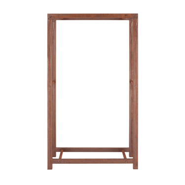 Esschert Design - Kaminholzregal rostfarben L - 2 Stück