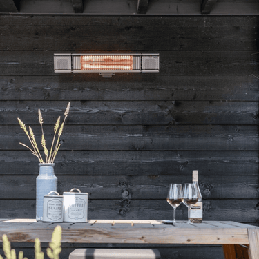 Eurom - Heat and Beat - Grau - Terrassenheizer