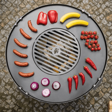 CookKing – Grillplatte mit Grillrost für Feuerschale 100 cm