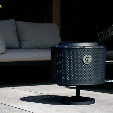 Corf – Medium Metallic Blue – Feuerkorb