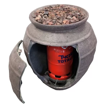 Modeno - Katla Gaskamin braun