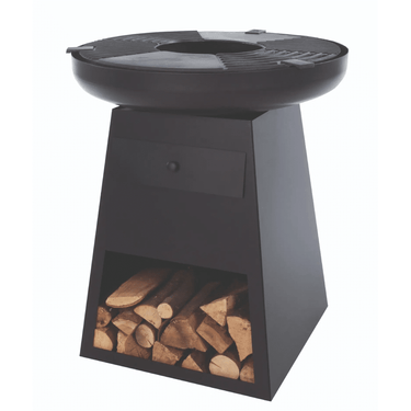 RedFire - Havana BBQ Plancha Grill und Feuerschale Schwarz