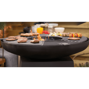 RedFire - Havana BBQ Plancha Grill und Feuerschale Schwarz