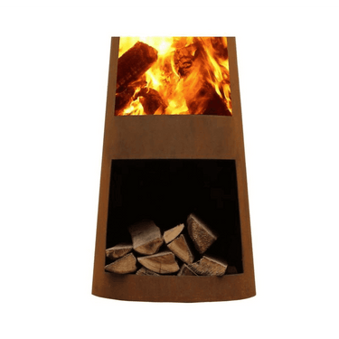 GardenmaxX - Gartenkamin Rengo XL Corten