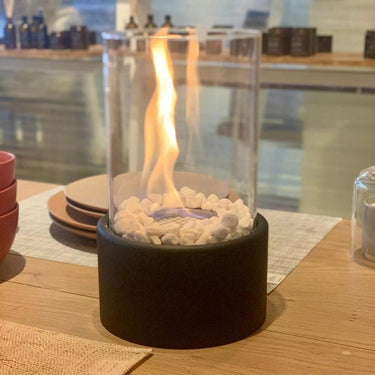 Runder Bioethanol-Tischkamin - Esschert Design