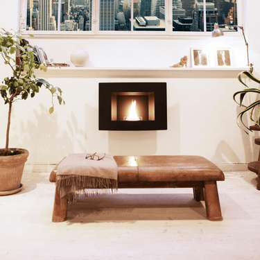 Wall 180 Stahl Schwarz - Tenderflame
