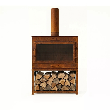 VIK - LUX Lounge Gartenkamin Rost (für ein Lounge-Sofa)