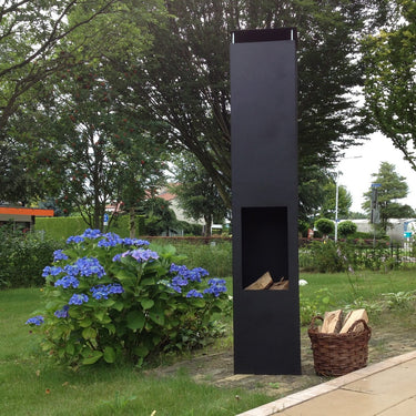 GardenmaxX - Terrassenofen Amayo XL Schwarz