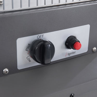 Sunred - Atria Flame Torch Heater Grau