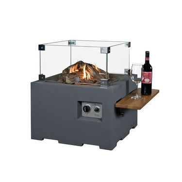 Cocoon Table - Quadratisch klein anthrazit