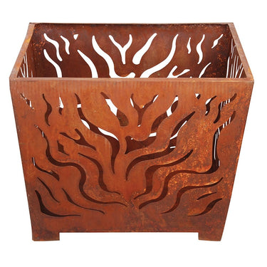Esschert Design - Feuerkorb aus Corten 45 cm