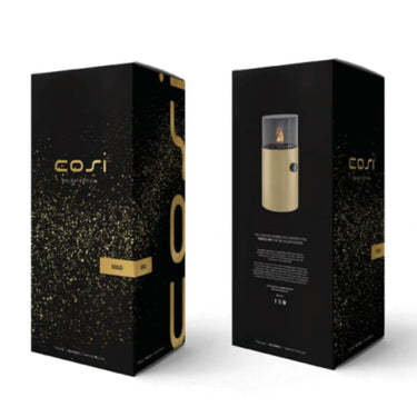 Cosi Fires - Cosiscoop Gaslaterne Original Gold Smoked