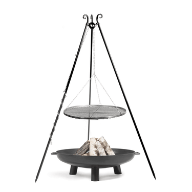 CookKing - Dreibein 180 cm mit Edelstahl-Grillrost 60 cm