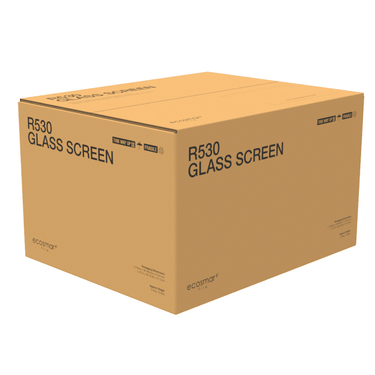 EcoSmart Fire - flammhemmender Windschutz, rund, 53 cm