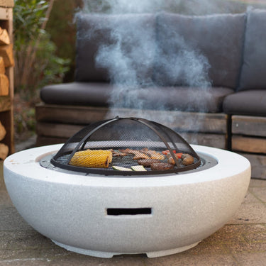 Esschert Design – Feuerschale Beton(optik) MGO L