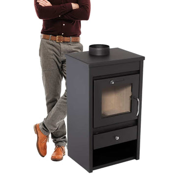 Fumio Großer Holzkaminofen Niska (9 kW)