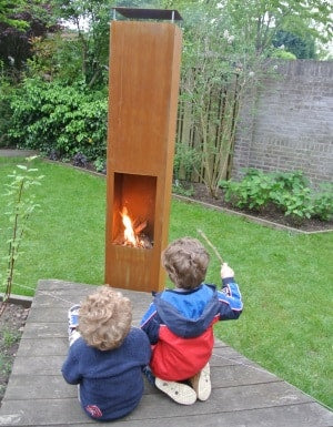 GardenmaxX - Terrassenofen Amayo XL Corten