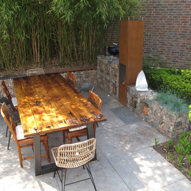 GardenmaxX - Terrassenofen Amayo XL Corten