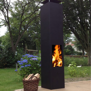 GardenmaxX - Terrassenofen Amayo XL Schwarz