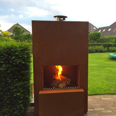 GardenmaxX - Gartenkamin Pinacate Corten