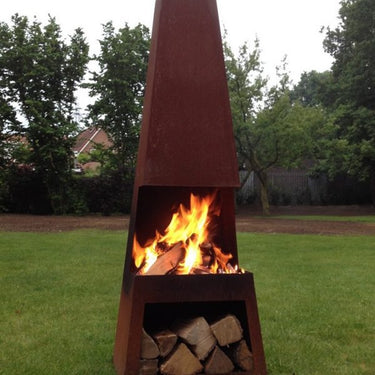 GardenmaxX – Gartenkamin Pular Corten