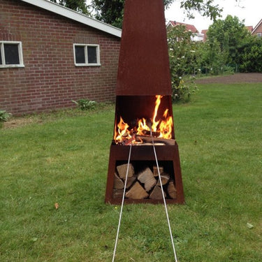 GardenmaxX – Gartenkamin Pular Corten