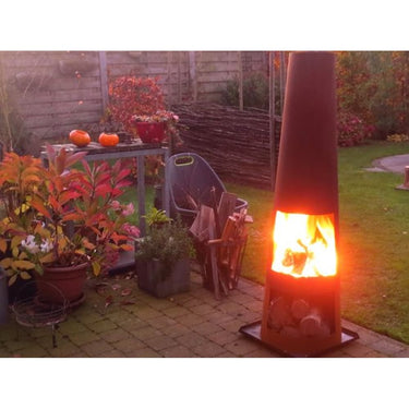 GardenmaxX - Gartenkamin Rengo Corten