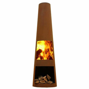 GardenmaxX - Gartenkamin Rengo Corten