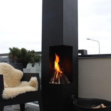 GardenmaxX - Terrassenofen Tacora XXL Schwarz