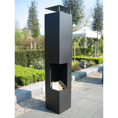 GardenmaxX - Gartenkamin Tacora XL Schwarz