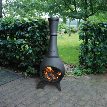 Gartenkamin mit Tür - Esschert Design