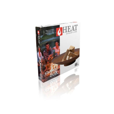 HEAT - Klassische Feuerschale Ø 80 cm Rost