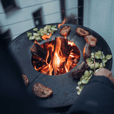 Höfats - Bowl - Feuerschalen-Plancha-Grillset (Tief)